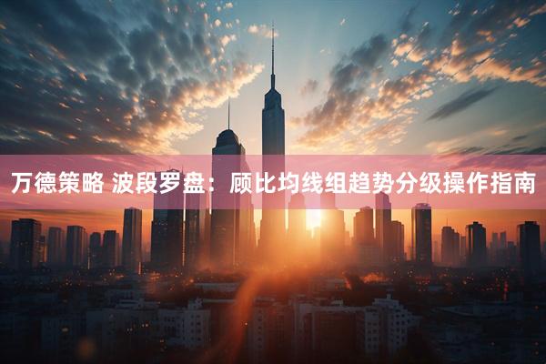万德策略 波段罗盘：顾比均线组趋势分级操作指南