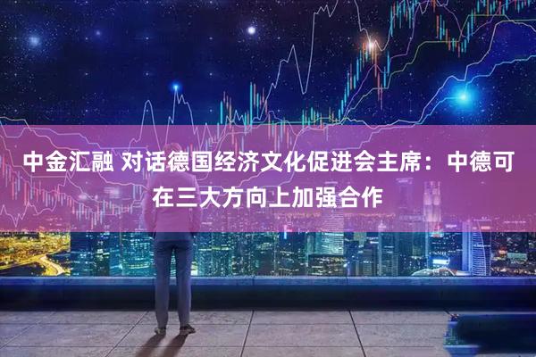 中金汇融 对话德国经济文化促进会主席：中德可在三大方向上加强合作